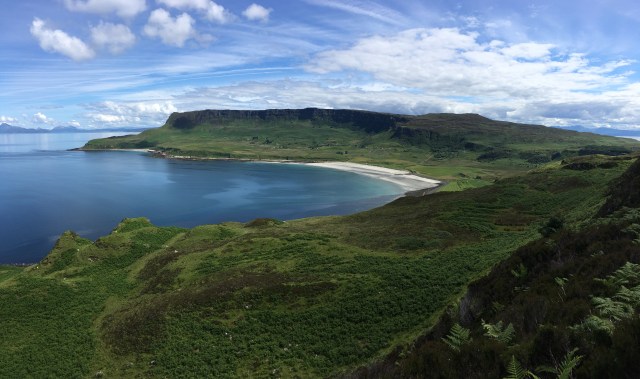 Western Bays panorama &amp; Beinn Bhuidhe.